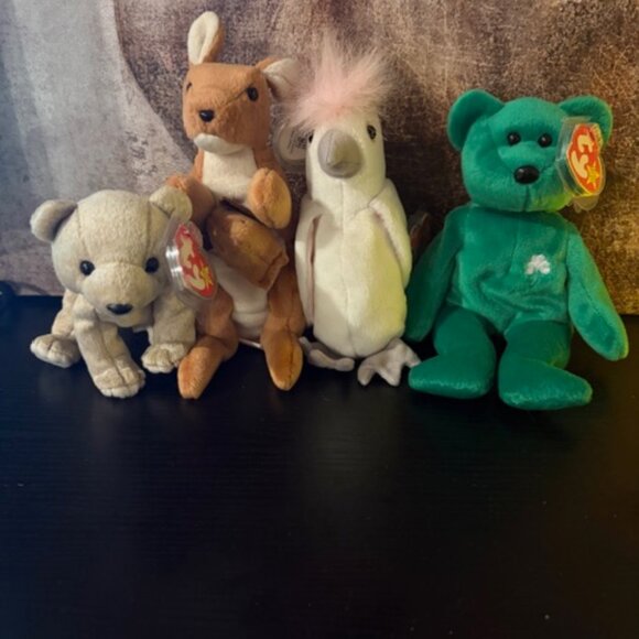 Beanie Babies Lot Of 4 - Picture 2 of 15
